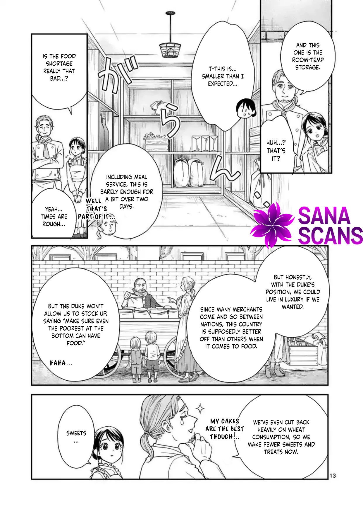 Got summoned to another world by accident, so I’ll just make Japanese sweets. Chapter 2 Page 13